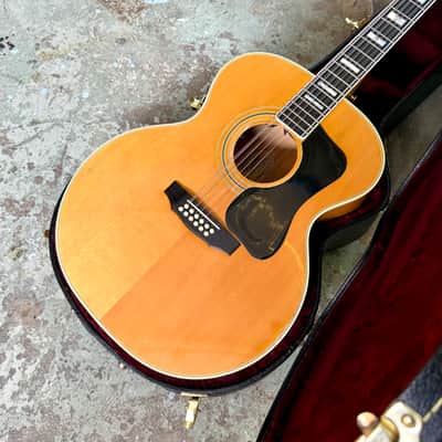 Guild F412 12 string acoustic jumbo 1979 - Maple F-412 original vintage USA XII image 5