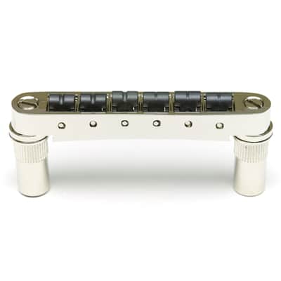 Graph Tech ResoMax NV2 AutoLock Tune-O-Matic Bridge, 6MM NICKEL, PS-8863-N0 image 8