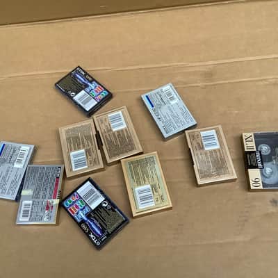 10 x  Maxell High Bias XL II 90 / SONY / TDK SA 90  / vintage new old stock cassette tape image 6