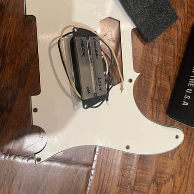 Lollar Charlie Christian Telecaster Neck Pickup With Matching Pickguard 2024 - Parchment/Black/Parchment image 4