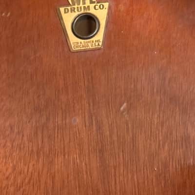 WFL Keystone Badge 10 x 28" Marching Bass Drum PROJECT image 2