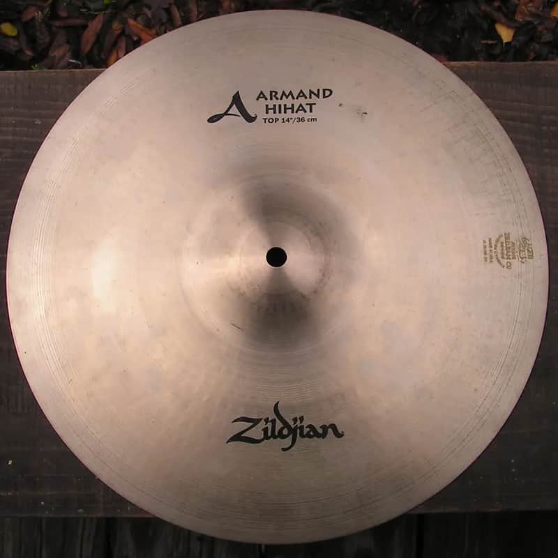 Zildjian 14" A Series Armand Hi-Hat Cymbal (Top) 2007 - 2013 image 1