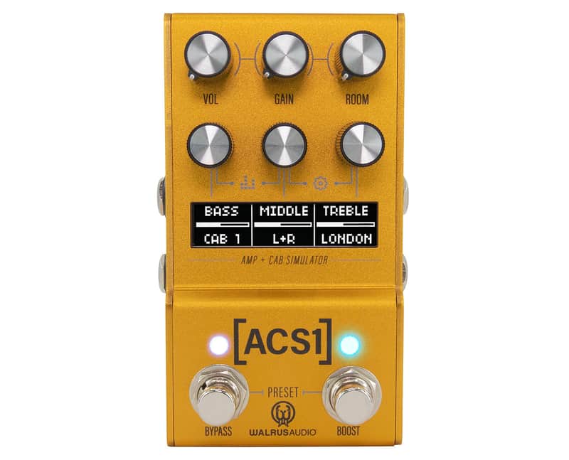 Walrus Audio Mako Series MKII ACS1 Amp + Cab Simulator Pedal - Open Box image 1