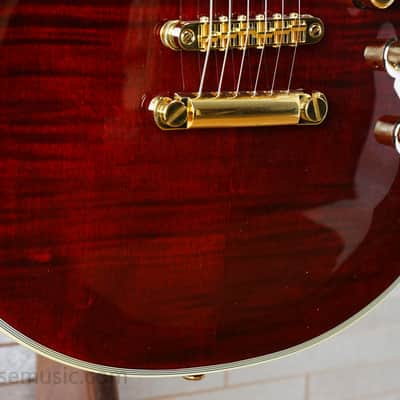 ESP LTD EC-1000T CTM Flamed Maple - See Thru Black Cherry image 7