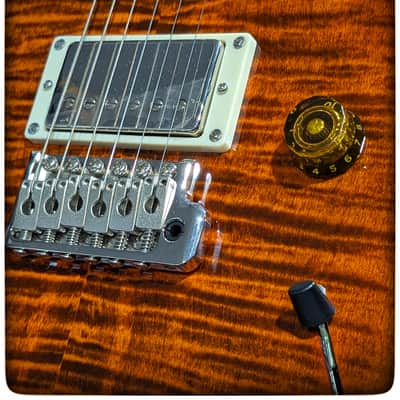 PRS SE Studio Orange Tiger Smokeburst image 3