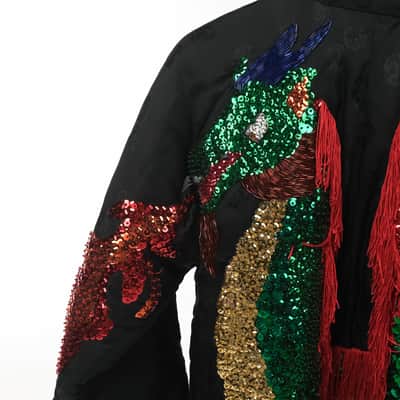 Dragon Sequin Jacket Size L Owned by Victor Wooten image 11