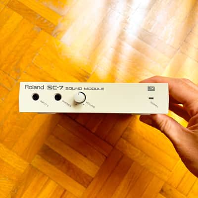 Roland Sound Canvas SC-7 (Japan, 1992) Legendary Sound Module Desktop Synthesizer! Read the full ad! image 3