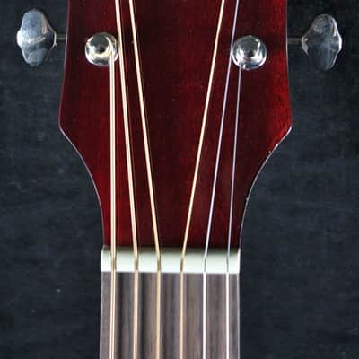 Guild GAD M-120-CH 6-String Concert All-Mahogany Acoustic Guitar w/ HSC Cherry image 6