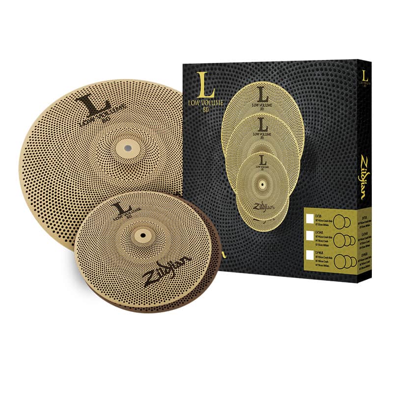Zildjian LV38 L80 Low Volume Box Set 13/18" Cymbal Pack image 1