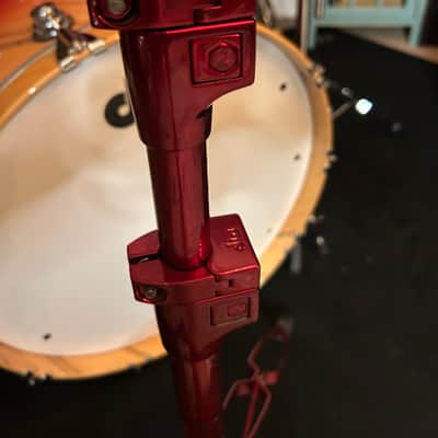 DW Alex Gonzalez (Mana) 9000 Red Cymbal Boom Stand 2010s - Red image 6