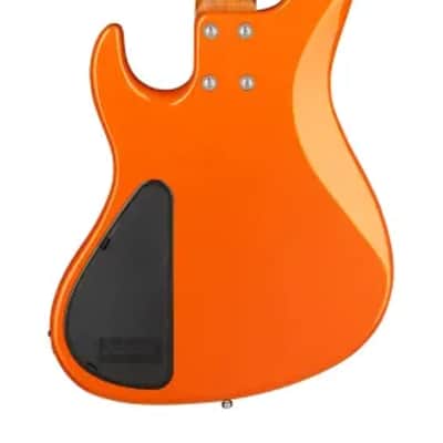 Sadowsky MetroExpress 24-Fret Modern Bass, Roasted Maple Fingerboard, 4-String - Solid Candy Apple Orange Metallic High Polish image 3