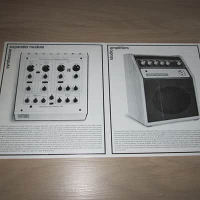 Oberheim 4/2-voice/SEM Catalog–1975- Very Rare - Original Vintage Synthesizer Brochure - Ultra Rare image 4