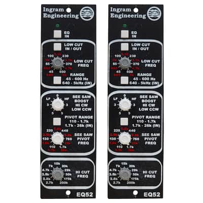 Ingram Engineering EQ52 500-Series Equalizers (Stereo Pair) image 2