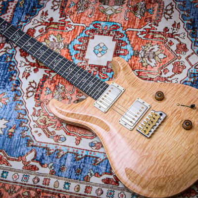 PRS USA Paul Reed Smith Custom 24 Wood Library "Natural + Ebony" (2024) image 5