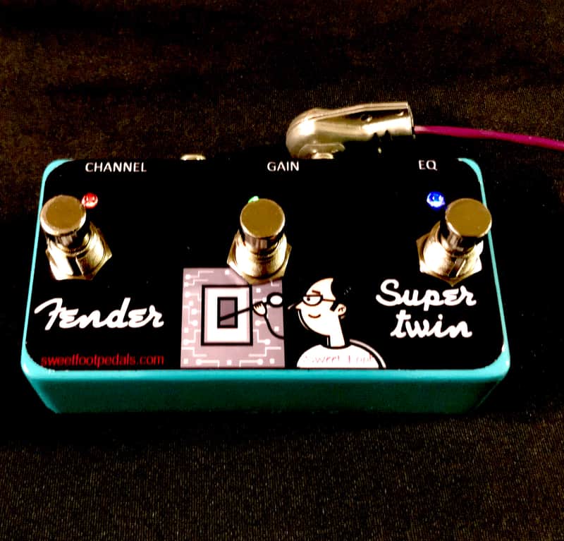Fender Super Twin Series Three Button  Footswitch - HANDMADE IN USA by sweetfootpedals.com image 1
