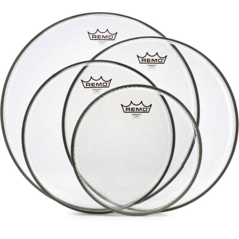 Emperor Clear 4-Piece Tom Pack image 1