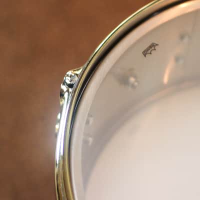 DW 5.5x13 Collector's 1mm Stainless Steel Snare Drum - DRVL5513SPC image 6