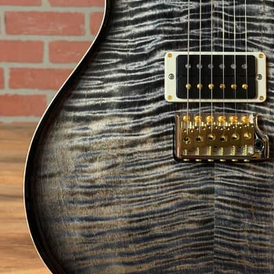 PRS Tremonti Signature 10-Top Electric Guitar with Tremelo - Charcoal Contour Burst image 4