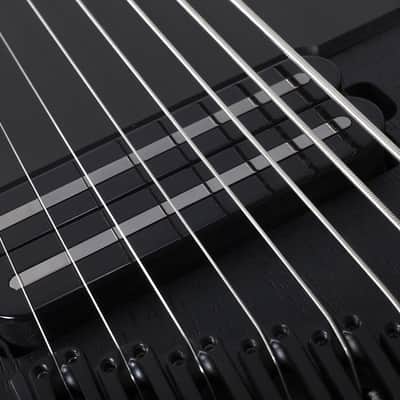 Schecter PT-8 MS Black Ops LH - Satin Black Open Pore (625) image 3