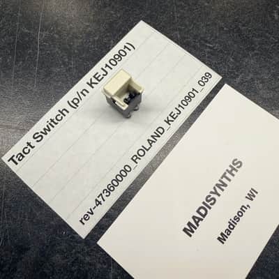 ORIGINAL Roland Replacement Push/Tact Switch (KEJ10901) for Juno-60, JSQ-60, MSQ-100, EP-6060, EP-11, etc