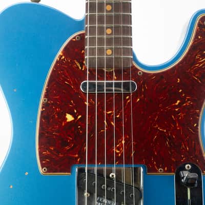 Fender Custom Shop 1963 Telecaster Relic Aged Lake Placid Blue image 3