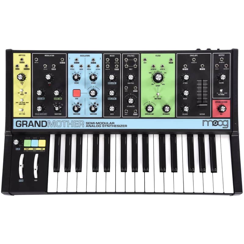 Moog Grandmother 32-Key Semi-Modular Analog Synth image 1