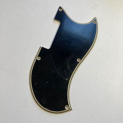 New 5 Ply Black/Cream WIDE BEVEL Pickguard for Gibson 1965-1968 EB-0 & EB-3 Bass Made In USA image 5