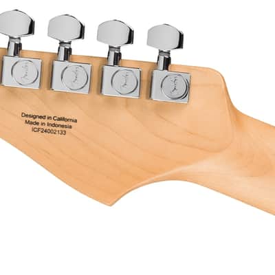 Fender Standard Strat, Maple Fingerboard, White Pickguard, Olympic White image 4