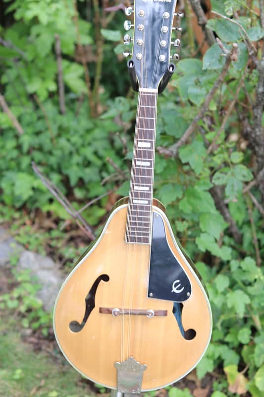 Epiphone mandolin 1970's - natural image 1
