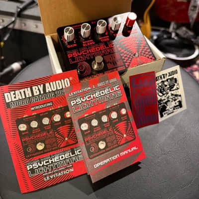 Death By Audio / Levitation Psychedelic Lightmare 2025 - Black / Red image 1
