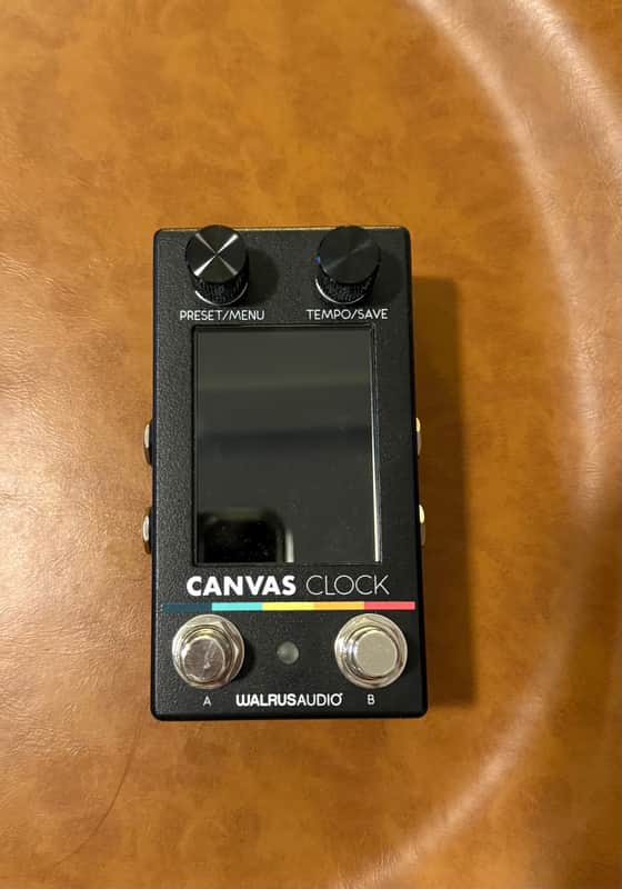 Walrus Audio Canvas Clock