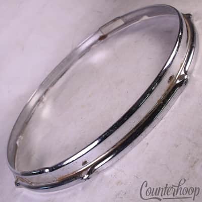 Slingerland 14"Snare Drum Resonant Rim/Hoop Stick-Saver Vintage 70s Artist/Krupa image 2