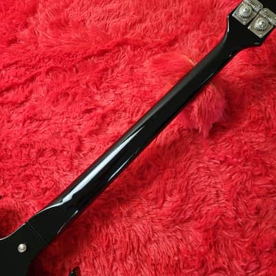 Burny REB-65 Short Scale Set Neck (Gibson EB-3 Model) 1990 - Black - Made In Japan MIJ image 14