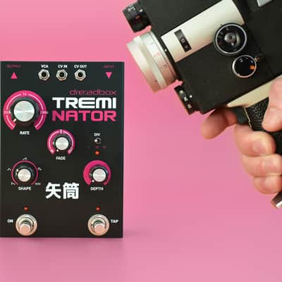 Dreadbox Treminator Analog Tremolo Pedal 2022 - Present - Black, Pink, White image 4