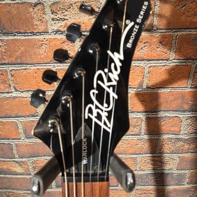 B.C. Rich Bronze Series Warlock Black image 2