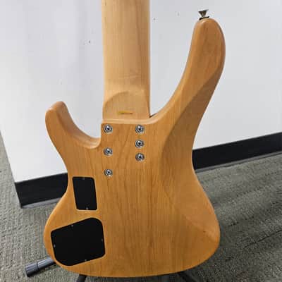 1994 Washburn XB-600R/NM Bass – Natural – EMG Preamp image 7
