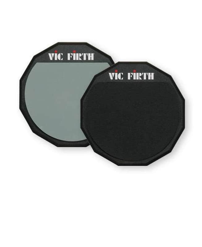 Vic Firth Vic Firth Double Sided 6" Practice Pad-Soft Rubber/Hard Surface image 1