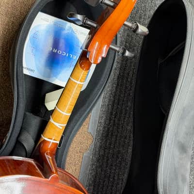 Used Wenzel Kohler 3/4 Size Cello Made in Czechoslovakia w/ Lightweight Case Local Pickup Item image 6