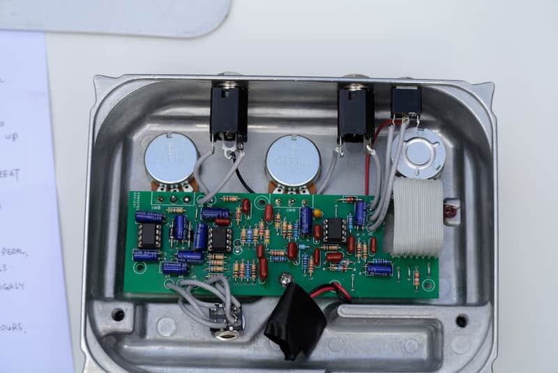 Ceriatone Centura Professional Overdrive guts in a 1:1 Klon