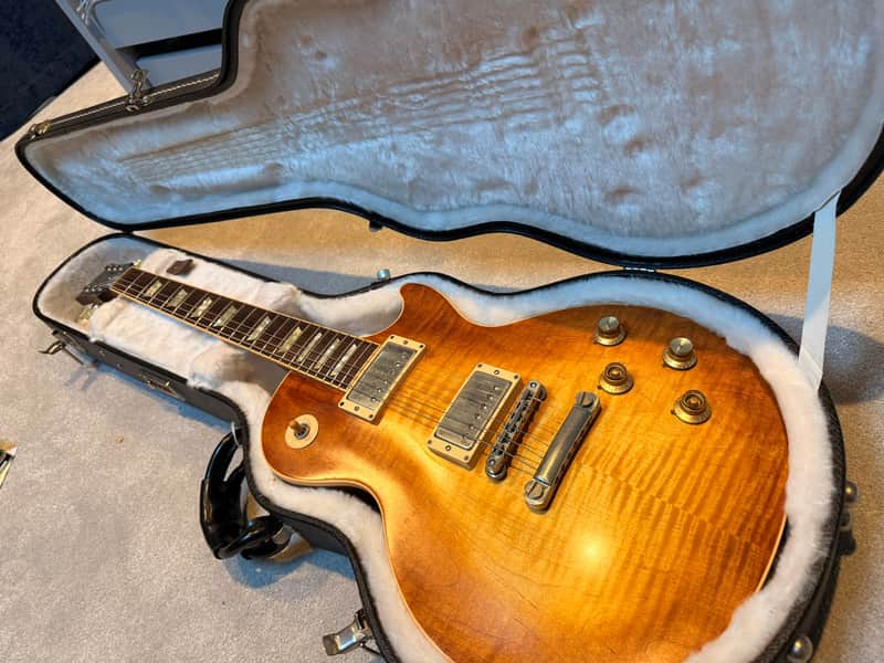 Gibson Les Paul Standard Faded Larry Corsa 'Peter Green' LCPG-28 Mod - '60s Neck, Honeyburst (2007) image 1