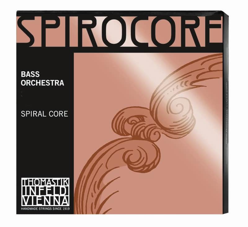 THOMASTIK S38 DOUBLE BASS SPIROCORE A STRING 4/4 MEDIUM ORCHESTRA TUNING image 1