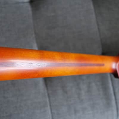 Warmoth 1-Piece Maple Neck with Amber Finish and Locking Hipshot Tuners! image 16