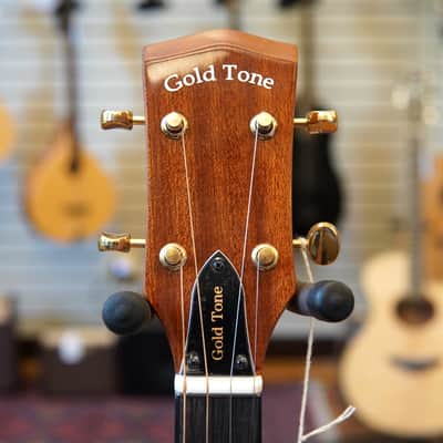 Gold Tone Mastertone TG-18 Sitka Spruce/Mahogany Tenor Acoustic Guitar w/Gig bag image 7