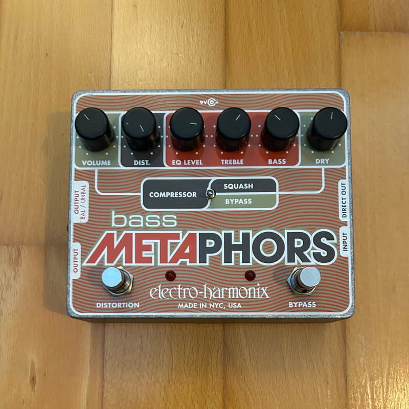 Electro-Harmonix Bass Metaphors Preamp / EQ / Comp 2008 - 2019 - Red image 1
