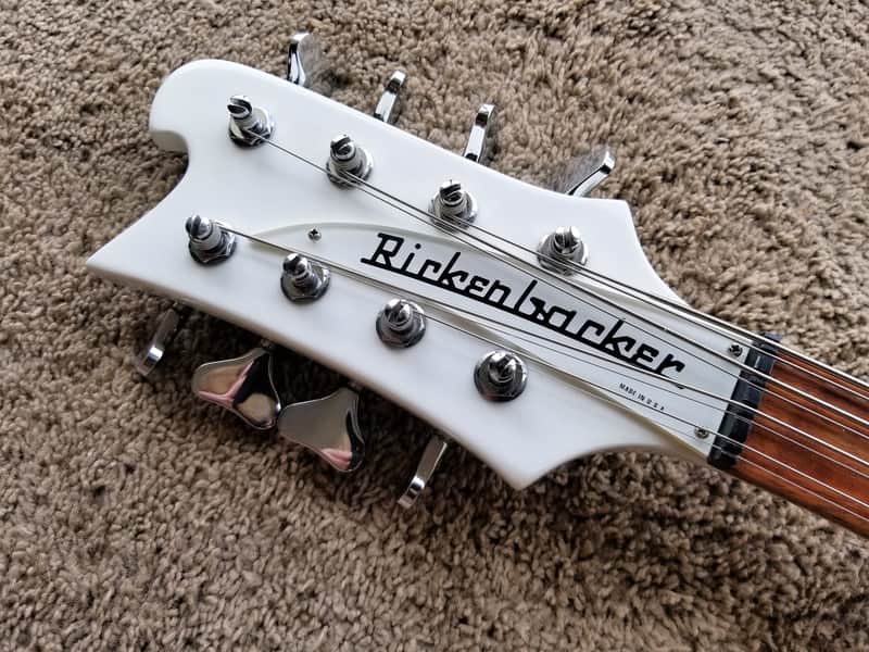 Rickenbacker 4003S8 Left-handed 8-string Bass Guitar – Lefty SnowGlo image 1