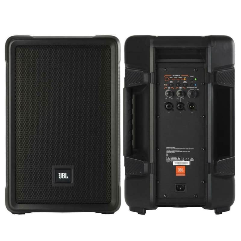 JBL IRX108BT Compact Active 2600w Bluetooth 8" Speaker PA System Pair image 1