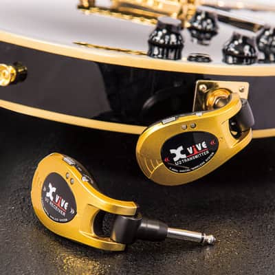 Xvive Wireless Guitar System ~ Gold image 4