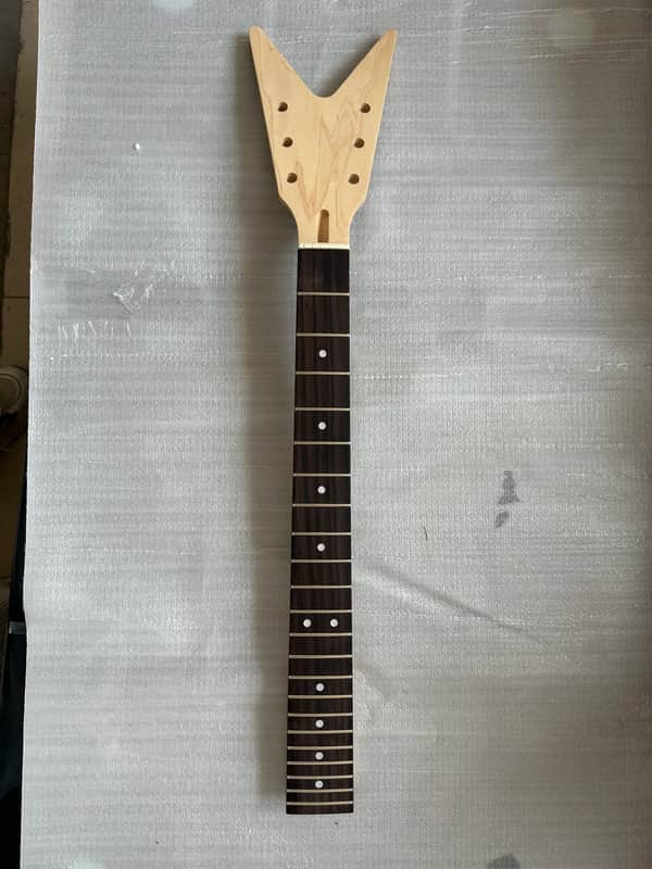 DIY Electric Guitar Maple Neck, Rosewood Fingerboard 22 Frets image 1