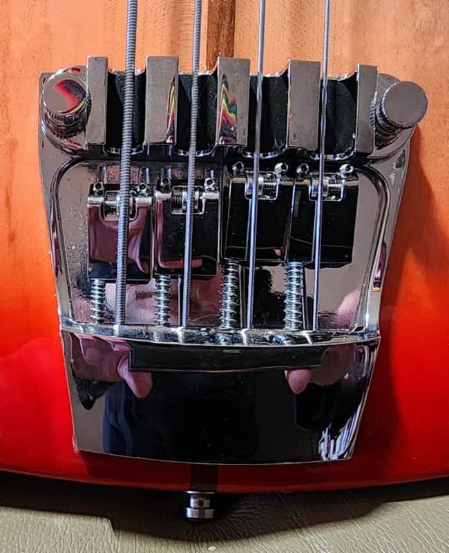 Rickenbacker Bass Bridge, from a 2022 4003s image 1