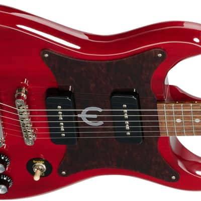 Epiphone Wilshire P-90s Electric Guitar Cherry image 5